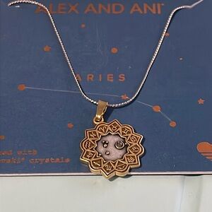 NWT ARIES NECKLACE BY ALEX AND ANI